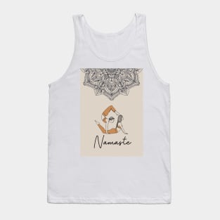 Mandala Yoga Girls Namaste Tank Top